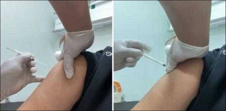 ہیلتھ ورکر نے سعودی شہری کو کرونا ویکسین کے نام پر خالی انجیکشن لگا دیا