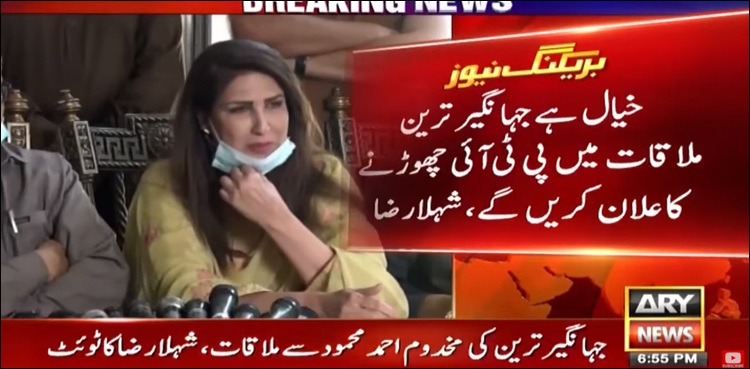 جہانگیر ترین نے خود سے متعلق شہلا رضا کا دعویٰ مسترد کر دیا