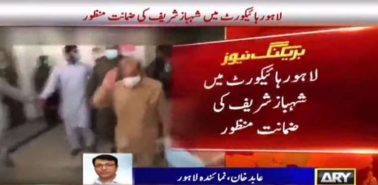 شہباز شریف کو  ضمانت مل گئی