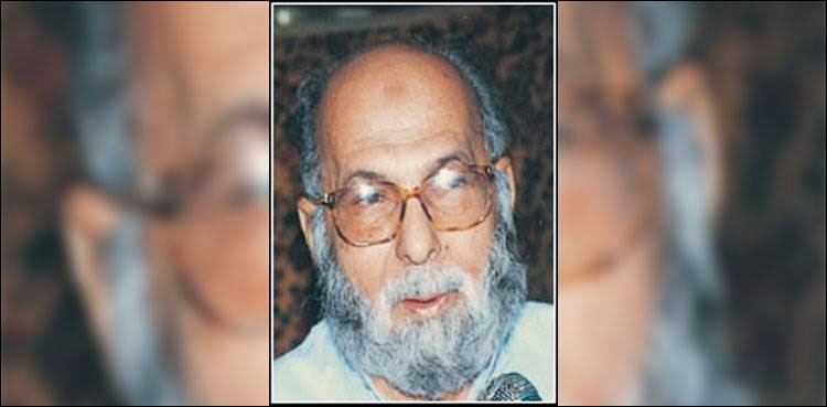 نام وَر ادیب، شاعر اور ماہرِ تعلیم ابوالخیر کشفی کی برسی