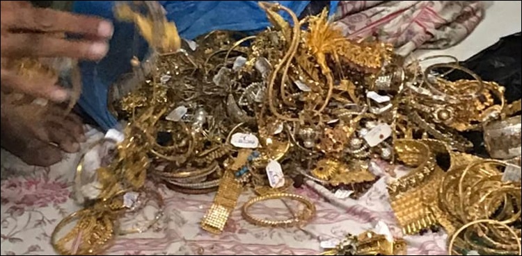 اپنی ہی دکان میں سال کی سب سے بڑی چوری، تفتیشی پولیس نے مزید 7 کلو سونا برآمد کر لیا