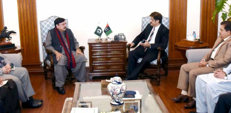 کچے میں آپریشن ، وزیر داخلہ شیخ رشید کی  وزیراعلیٰ سندھ کو ہر ممکن تعاون کی یقین دہانی