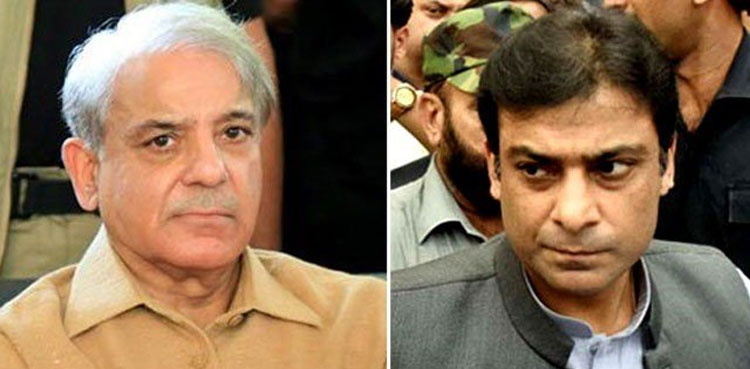 شہباز شریف اور حمزہ شہباز کی عبوری ضمانت میں توسیع