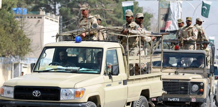 دہشت گروں کا  ایف سی کی پٹرولنگ پارٹی پر حملہ، 5  جوان شہید