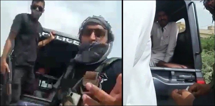 پولیس اہل کاروں نے دکان دار کو شارٹ ٹرم اغوا کر کے سوا 2 لاکھ روپے اینٹھ لیے (ویڈیو دیکھیں)