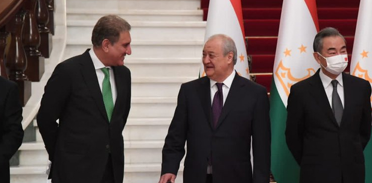 وزیرخارجہ شاہ محمود قریشی  کی تاجک صدر  سے ملاقات