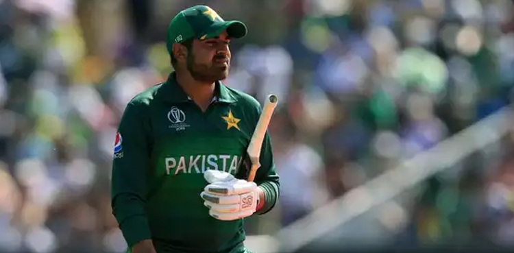 حارث سہیل انگلینڈ کے خلاف ون ڈے سے سیریز سے آؤٹ