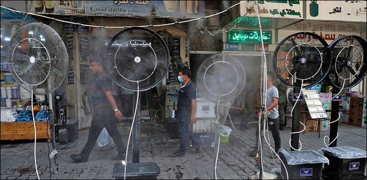 شدید گرمی میں لاکھوں عراقی بجلی سے محروم، احتجاجی مظاہرے شروع