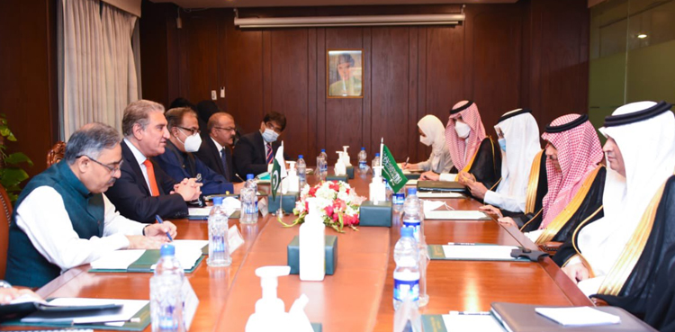 پاکستان اور سعودی عرب میں وفود کی سطح پر مذاکرات،  دو طرفہ تعلقات کیلئے اعلیٰ سطح روابط کے تسلسل پر اتفاق