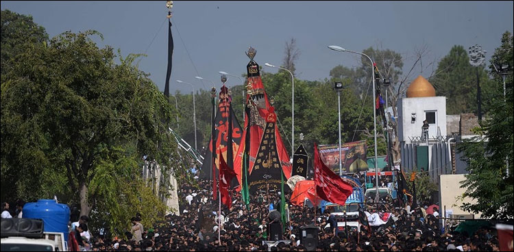 8، 9 اور 10 محرم الحرام کا ٹریفک پلان جاری