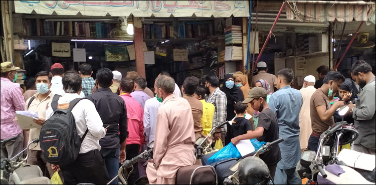 آن لائن تعلیمی سیشن، مارکیٹ میں درسی کتب کی عدم فراہمی سے والدین پریشان