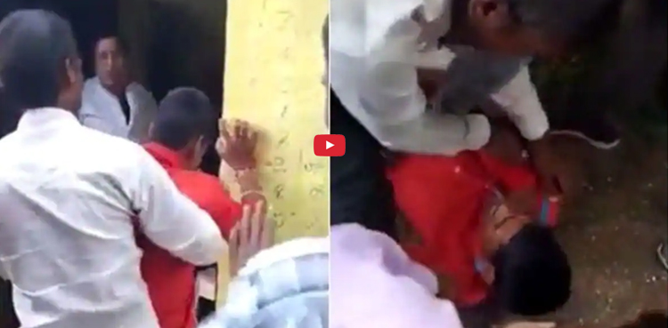 شرارتی دوست خوف کے شکار نوجوان کو زبردستی ویکسین سینٹر لے گئے، پھر کیا ہوا؟ ویڈیو
