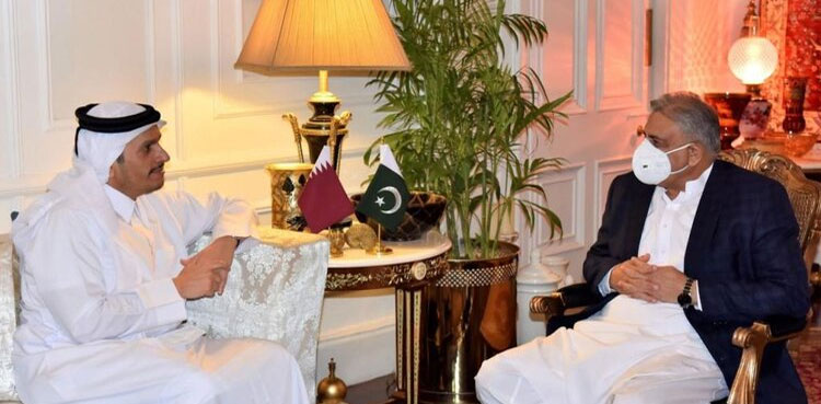 آرمی چیف  سے قطری نائب وزیراعظم کی ملاقات، افغانوں کیلئے انسانی بنیادوں پر اعانت کے مشترکہ عزم کا اعادہ
