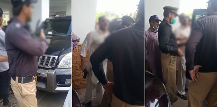 کراچی کے ایف بی آر دفتر میں نامعلوم شخص ہتھیار لے کر داخل