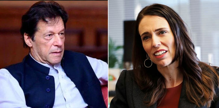 پاک نیوزی لینڈ سیریز : عمران خان  کا نیوزی لینڈ کی وزیراعظم  سے رابطہ