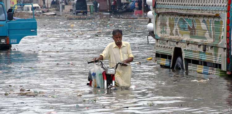 کراچی والے تیار ہوجائیں ، آج بھی  موسلادھاربارش ، سیلابی صورتحال کا خطرہ