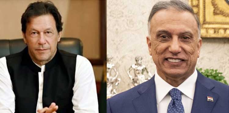 وزیراعظم اور عراقی ہم منصب  کا تجارت اور سرمایہ کاری میں تعاون کی خواہش کا اظہار