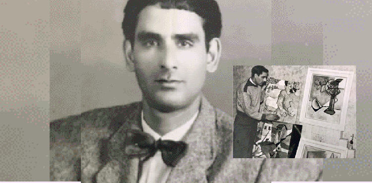 یومِ وفات: نام وَر مصوّر احمد پرویز نے تیز اور شوخ رنگوں میں‌ اپنی بے رنگ زندگی کو چھپائے رکھا