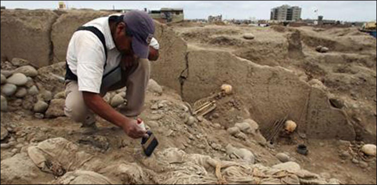 وادی سون میں ہزاروں سال قدیم قلعے کے آثار برآمد