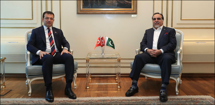 گورنر سندھ کی میئر استنبول سے زیر تعمیر میٹرو کی رپورٹ شیئر کرنے کی درخواست