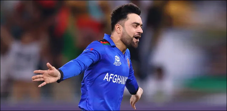 راشد خان نے حفیظ کو آؤٹ کرکے اہم اعزاز حاصل کرلیا