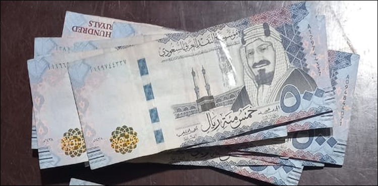 دبئی جانے والے مسافر سے 50 ہزار سعودی ریال برآمد