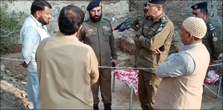 گھر میں کھدائی کے دوران انسانی ڈھانچا برآمد