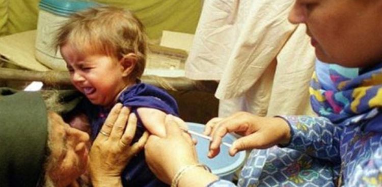 خسرہ اور روبیلا کے پھیلاؤ کو روکنے کیلئے ویکسی نیشن کا آغاز