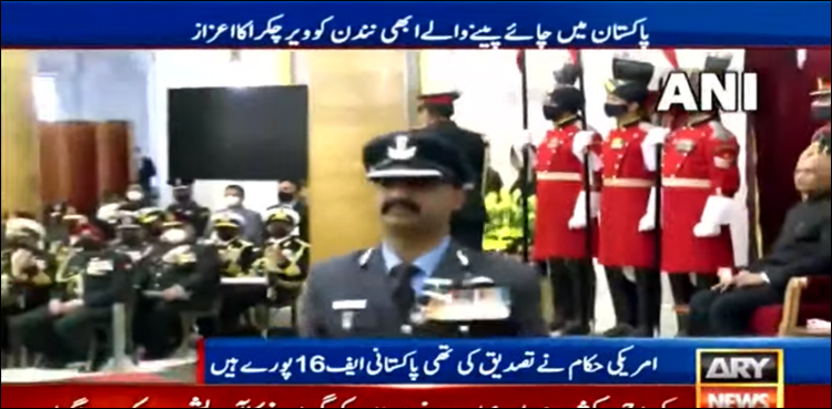 بھارت نے ‘بزدلی دکھانے پر’ ابھی نندن کو تیسرا بڑا فوجی اعزاز دے دیا