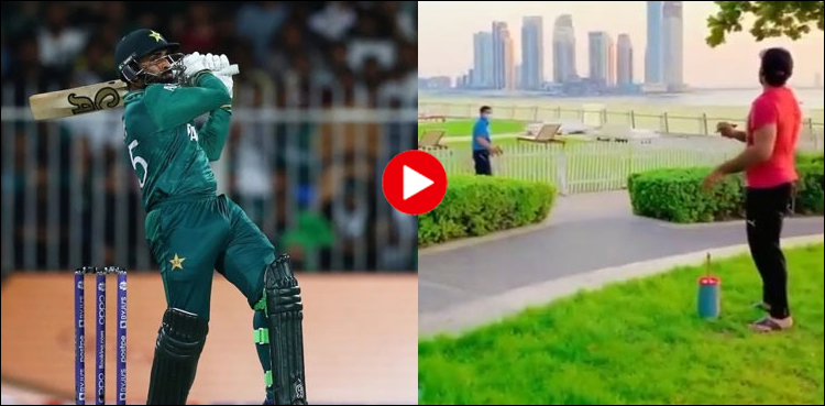 آصف علی کی ویڈیو سوشل میڈیا پر وائرل