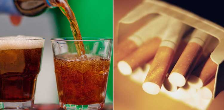 حکومت کی مشروبات اور سگریٹ  پر نیا ٹیکس لگانے کی تیاری