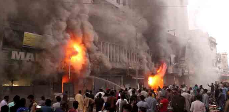 صدر کوآپریٹو مارکیٹ میں آگ لگنے کی تحقیقات کے لیے کمیٹی تشکیل