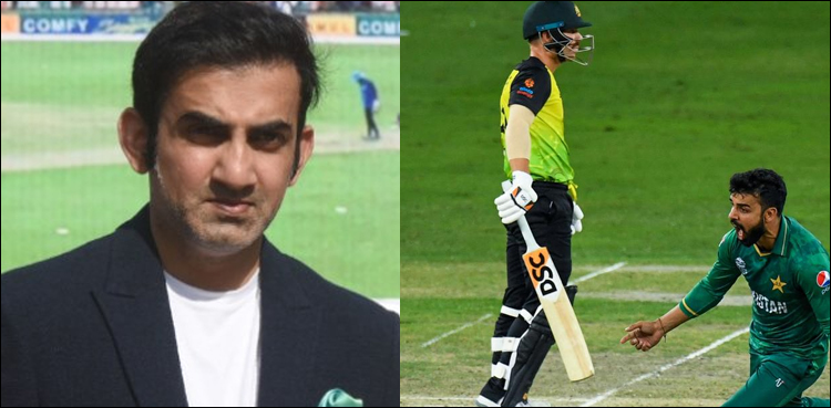 گوتم گمبھیر ڈیوڈ وارنر پر برس پڑے