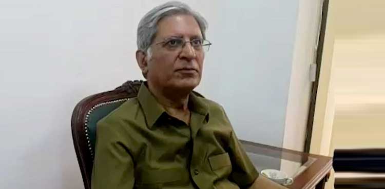 اعتزاز احسن نے سابق جج رانا شمیم کے بیان حلفی کو مشکوک قرار دے دیا