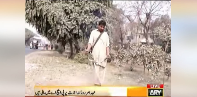نوجوان نے ماسٹرز کرلیا، علم کے خزانے سے مالا مال "مالی”،