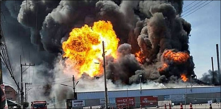 باس سے تنگ خاتون ملازم نے تیل کے گودام کو آگ لگا دی