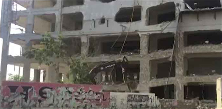 نسلہ ٹاور کے ذمے داران کے خلاف مقدمہ درج