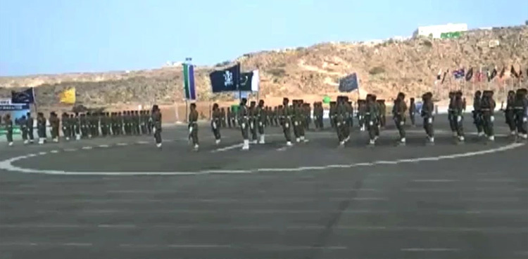 گوادر : پاک بحریہ میرین کے جوانوں کی پاسنگ آؤٹ پریڈ