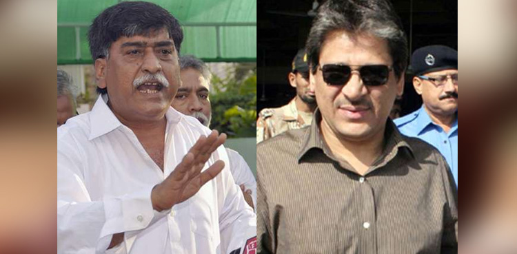 سابق گورنر سندھ عشرت العباد اور آفاق احمد کے درمیان ٹیلیفونک رابطہ