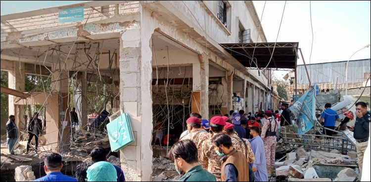 پراچہ چوک شیرشاہ میں دھماکے کی وجہ سامنے آ گئی