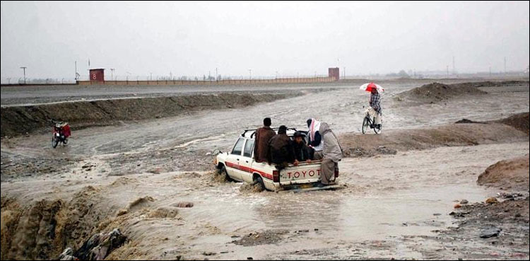 بلوچستان کے 17 شہروں میں 445 ملی میٹر بارش ریکارڈ