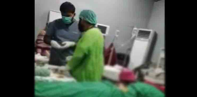 ڈسکہ : ٹی ایچ کیواسپتال کے آپریشن تھیٹر میں گھناؤنی حرکتیں