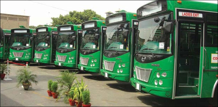 10 روز میں گرین لائن میں کتنے افراد نے سفر کیا؟
