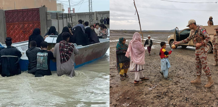 بلوچستان: شدید بارشوں اور سیلاب نے تباہی مچادی