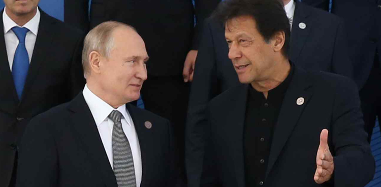 وزیراعظم عمران خان کا توہین رسالت کے خلاف صدر پیوٹن کے بیان کا خیر مقدم