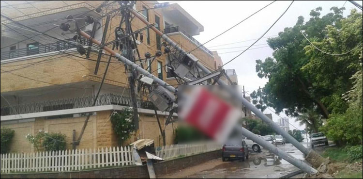 کرنٹ لگنے سے نوجوان کی ہلاکت: کے الیکٹرک پر ڈیڑھ کروڑ ہرجانے کا دعویٰ