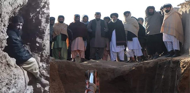 افغانستان: بچہ کنویں میں گرِ گیا، وزیر بچانے کیلیے کود پڑے