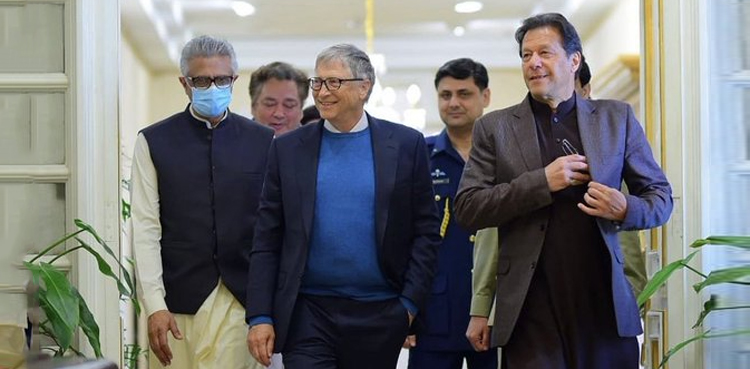 شکریہ وزیراعظم عمران خان، بل گیٹس کا ٹویٹ