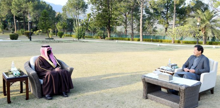 وزیراعظم عمران خان سےسعودی وزیرداخلہ کی ملاقات، ولی عہد کا خصوصی پیغام پہنچایا