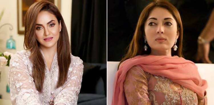 نادیہ خان کا  شرمیلا فاروقی کو 5 کروڑ ہرجانے کا قانونی نوٹس
